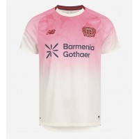 Stroje piłkarskie Bayer Leverkusen Koszulka Wyjazdowej 2025-26 Krótki Rękaw